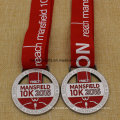 Uniqe Design Medaillon Metall Mansfield Run 5k 10k Medaille